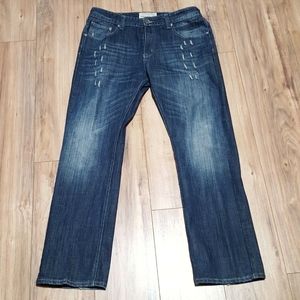 Ecko Dark Wash Jeans Mens 36 × 32